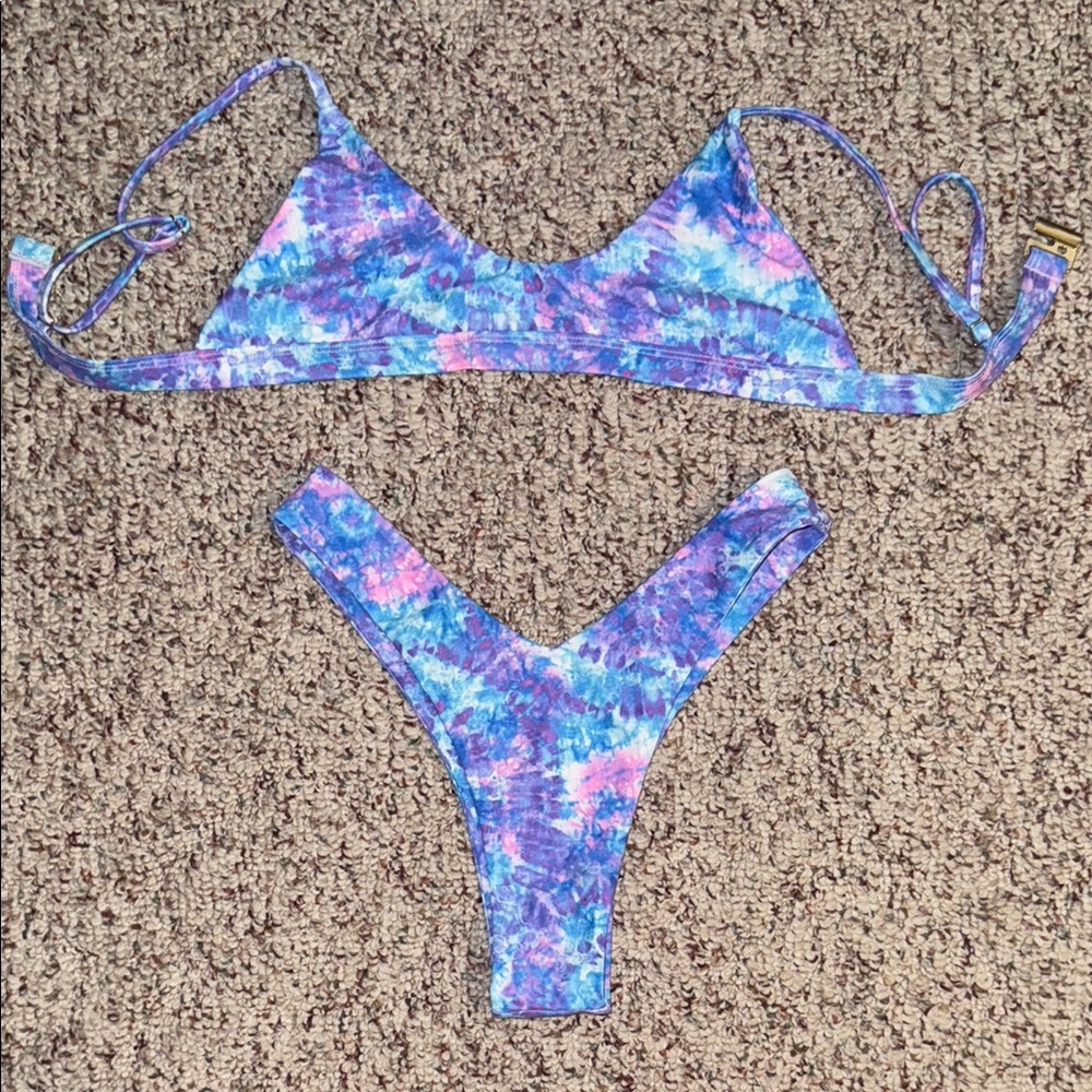 Kulani Kini Tie-Dye Bikini Set